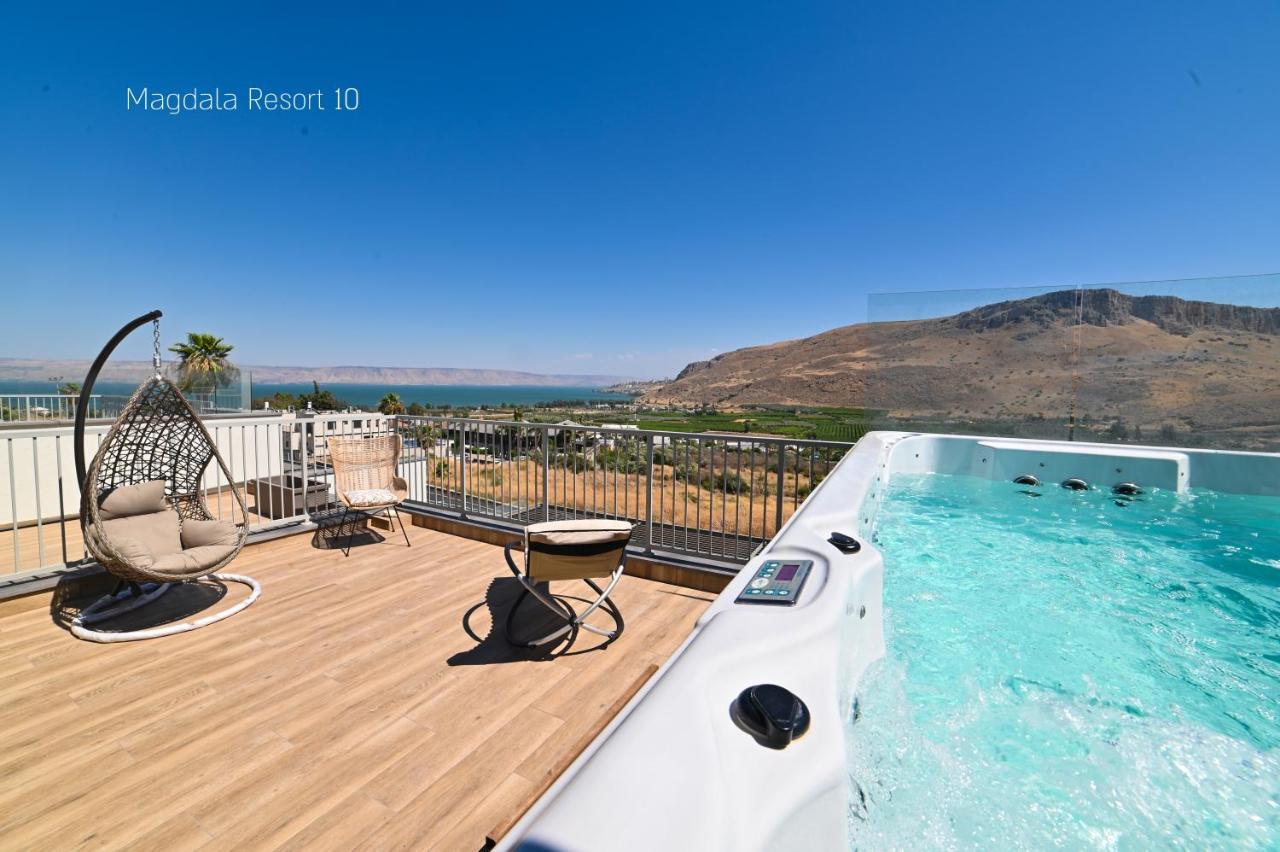 Yalarent Magdala Resort- Luxury Suites With Pool Or Jacuzzi With Sea View Migdal Exterior photo